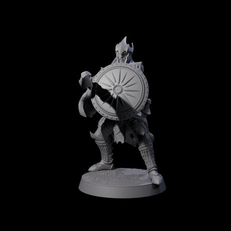 Dragon Spearman B Miniature for Dungeons and Dragons, Pathfinder or other TTRPGs
