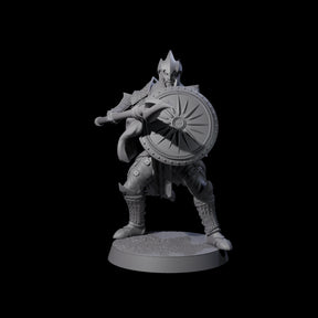 Dragon Spearman B Miniature for Dungeons and Dragons, Pathfinder or other TTRPGs