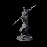 Dragon Spearman C Miniature for Dungeons and Dragons, Pathfinder or other TTRPGs