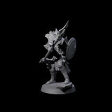 Dragon Spearman D Miniature for Dungeons and Dragons, Pathfinder or other TTRPGs