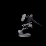 Dragon Spearman E Miniature for Dungeons and Dragons, Pathfinder or other TTRPGs