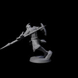Dragon Spearman E Miniature for Dungeons and Dragons, Pathfinder or other TTRPGs