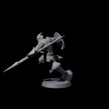 Dragon Spearman E Miniature for Dungeons and Dragons, Pathfinder or other TTRPGs