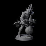 Dragon Spearman F Miniature for Dungeons and Dragons, Pathfinder or other TTRPGs