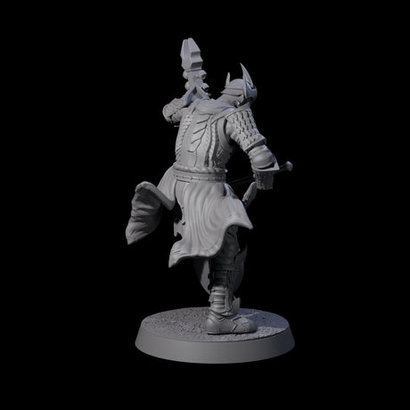 Dragon Spearman F Miniature for Dungeons and Dragons, Pathfinder or other TTRPGs