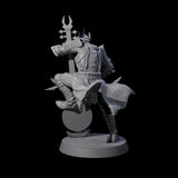 Dragon Spearman F Miniature for Dungeons and Dragons, Pathfinder or other TTRPGs