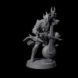 Dragon Spearman F Miniature for Dungeons and Dragons, Pathfinder or other TTRPGs