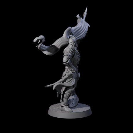 Dragon Spearman G Miniature for Dungeons and Dragons, Pathfinder or other TTRPGs