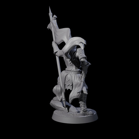 Dragon Spearman G Miniature for Dungeons and Dragons, Pathfinder or other TTRPGs