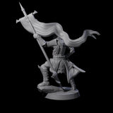 Dragon Spearman G Miniature for Dungeons and Dragons, Pathfinder or other TTRPGs