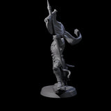 Dragon Spearman G Miniature for Dungeons and Dragons, Pathfinder or other TTRPGs