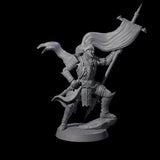 Dragon Spearman G Miniature for Dungeons and Dragons, Pathfinder or other TTRPGs