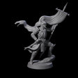 Dragon Spearman G Miniature for Dungeons and Dragons, Pathfinder or other TTRPGs