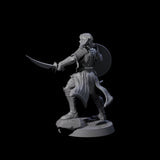 Dragon Spearman H Miniature for Dungeons and Dragons, Pathfinder or other TTRPGs