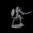 Dragon Spearman H Miniature for Dungeons and Dragons, Pathfinder or other TTRPGs