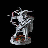 Dragonborn Rogue Miniature for Dungeons and Dragons, Pathfinder or other TTRPGs