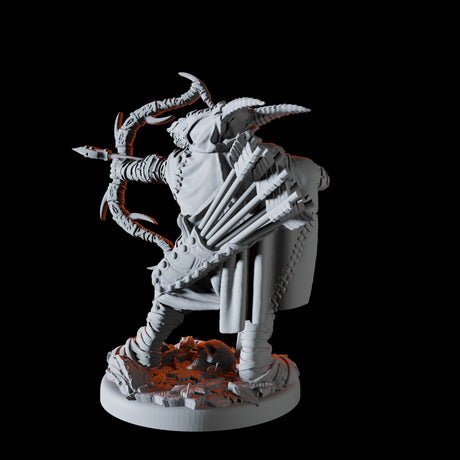 Dragonborn Rogue Miniature for Dungeons and Dragons, Pathfinder or other TTRPGs