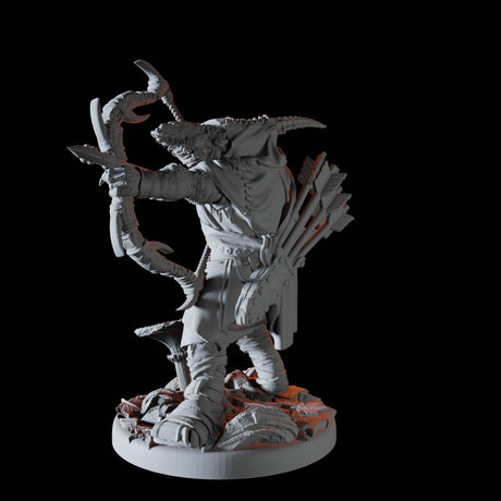 Dragonborn Rogue Miniature for Dungeons and Dragons, Pathfinder or other TTRPGs