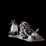 Dragonflies on Rock Miniature for Dungeons and Dragons, Pathfinder or other TTRPGs