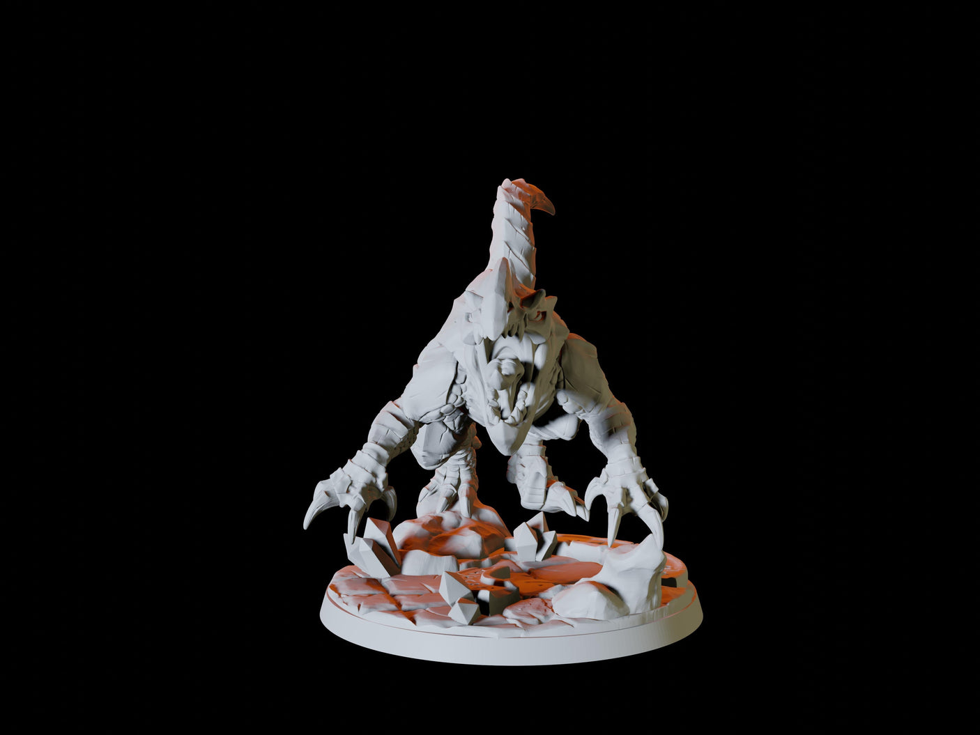 Drake Miniature for Dungeons and Dragons, Pathfinder or other TTRPGs