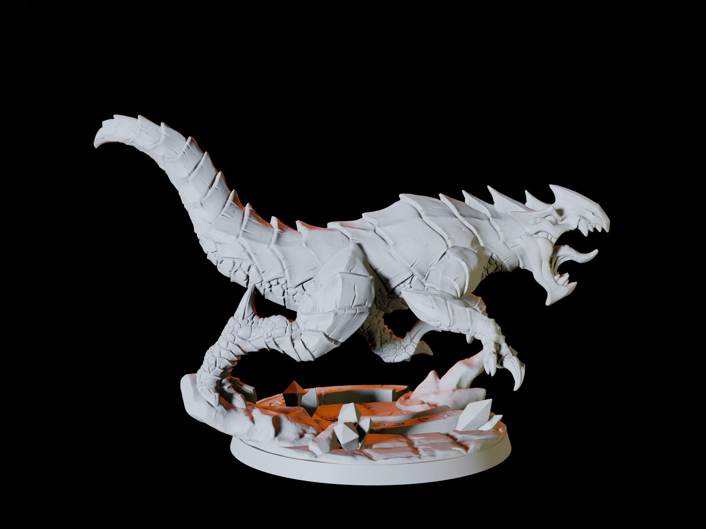 Drake Miniature for Dungeons and Dragons, Pathfinder or other TTRPGs