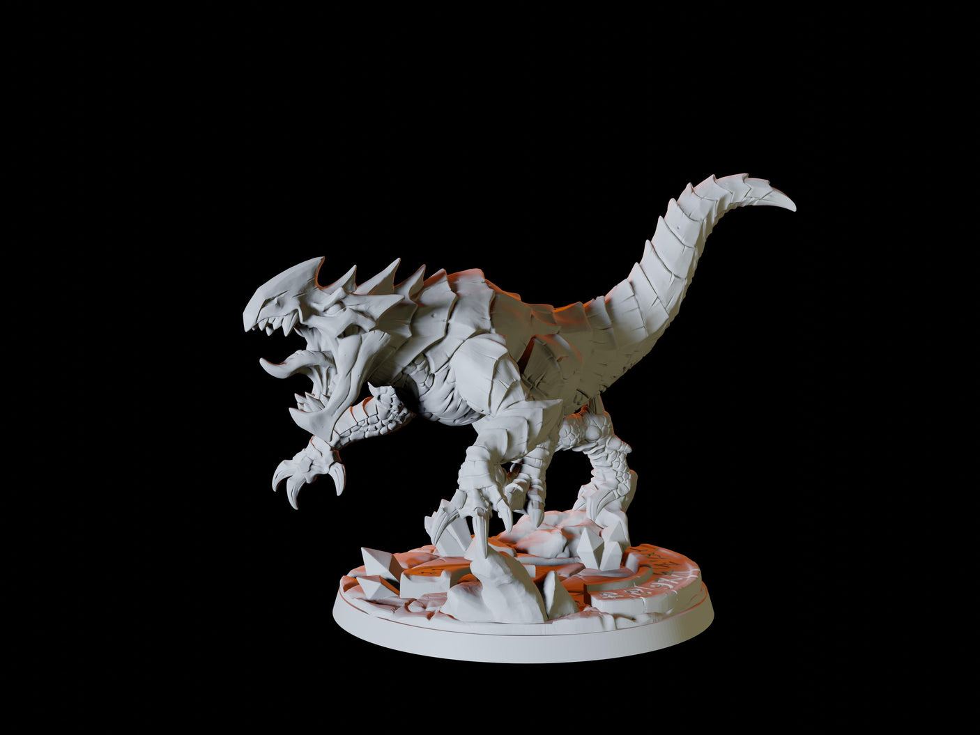 Drake Miniature for Dungeons and Dragons, Pathfinder or other TTRPGs