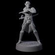 Dralfar - Grinning Blade Dancer Miniature for Dungeons and Dragons, Pathfinder or other TTRPGs