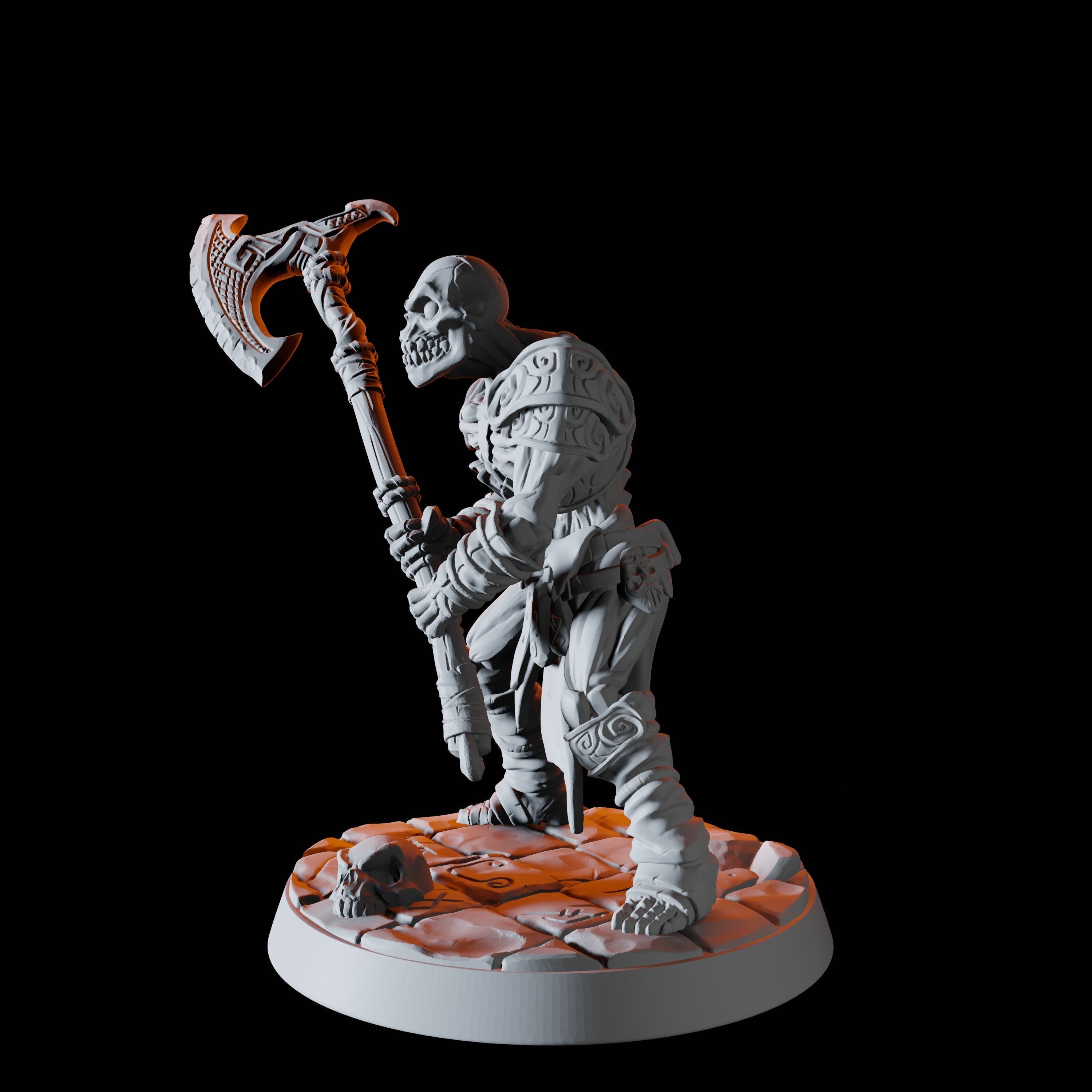 Draugr Warrior Miniature C for Dungeons and Dragons - Myth Forged