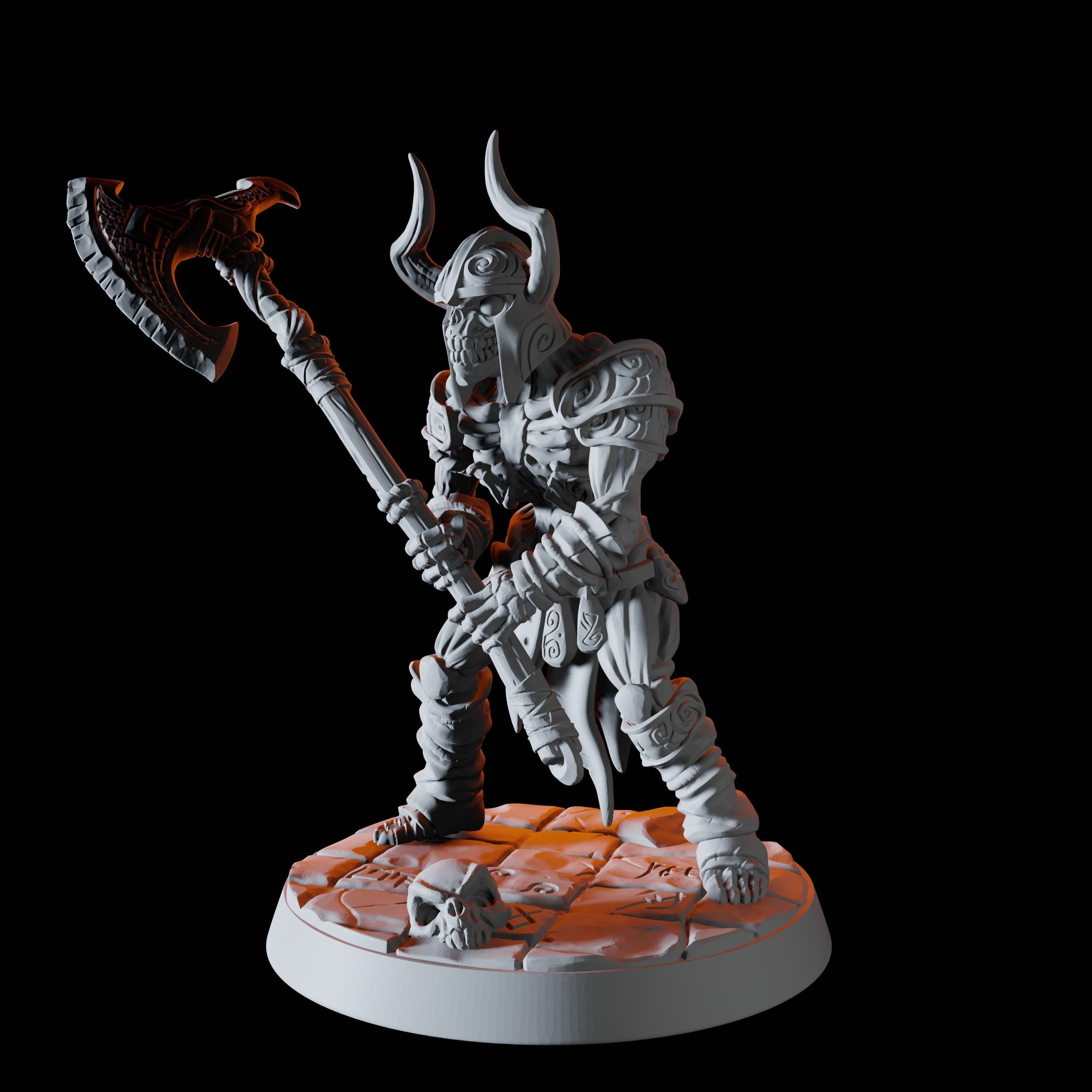 Draugr Warrior Miniature C for Dungeons and Dragons - Myth Forged