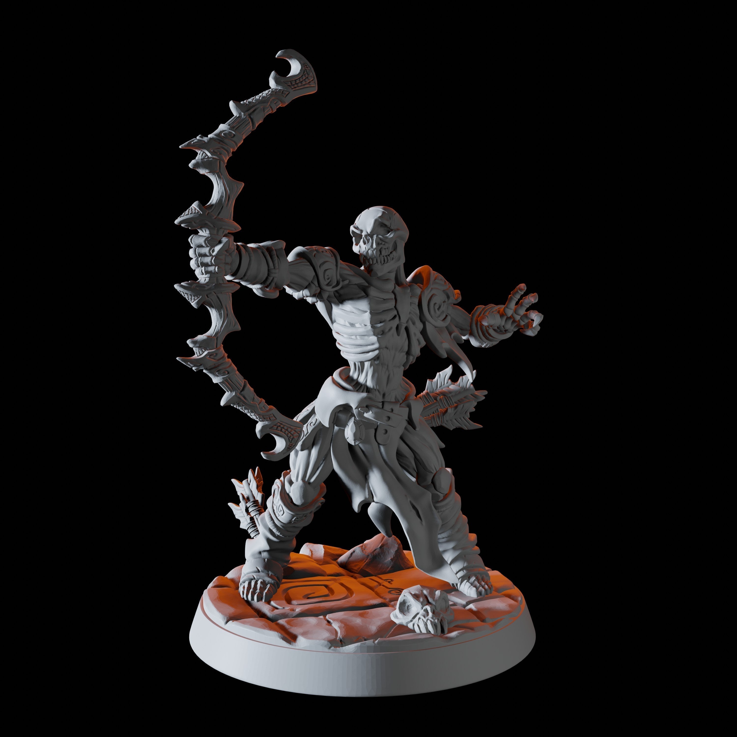 Draugr Warrior Miniature E for Dungeons and Dragons - Myth Forged