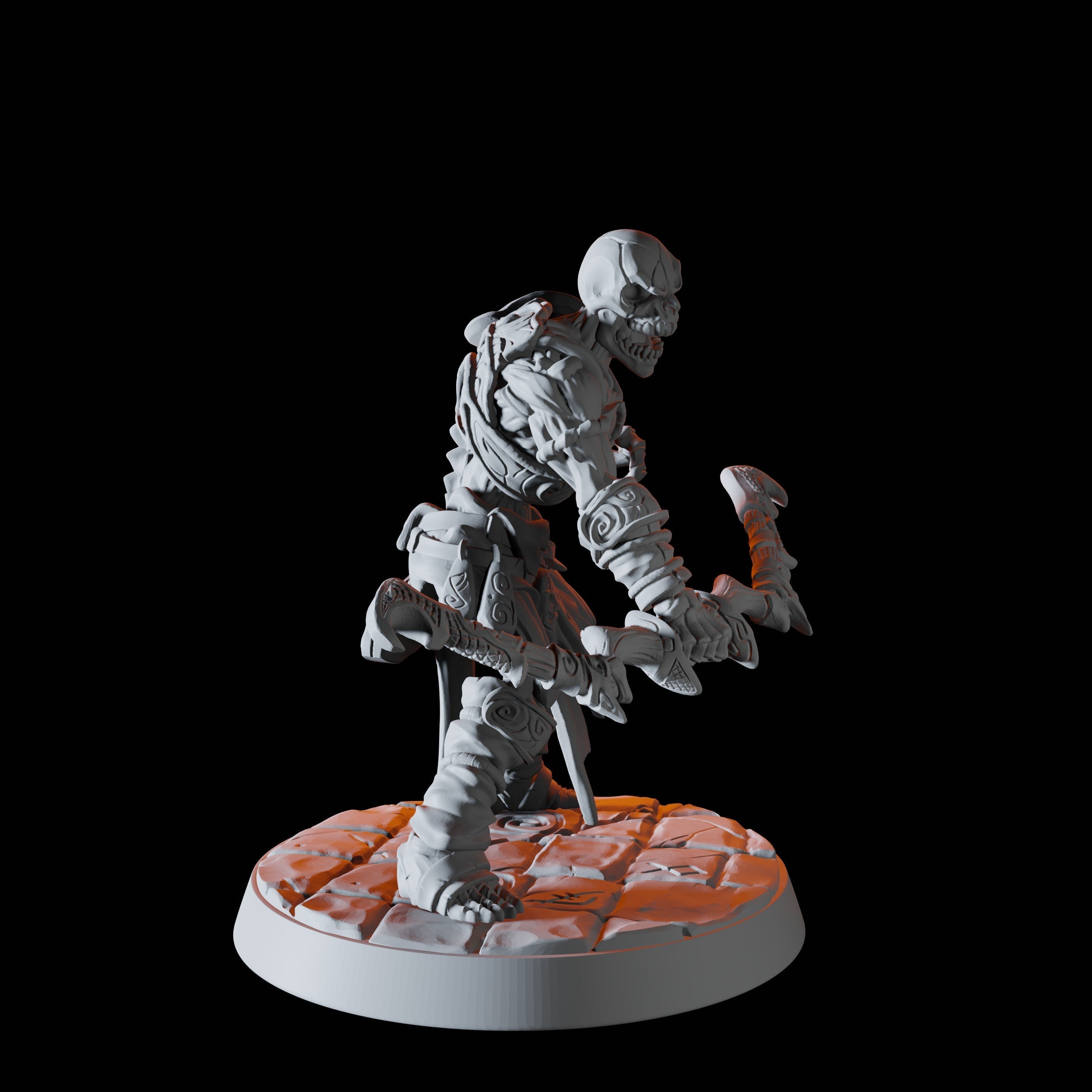 Draugr Warrior Miniature F for Dungeons and Dragons - Myth Forged