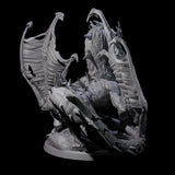 Dread Wendigo Dragon Miniature for Dungeons and Dragons, Pathfinder or other TTRPGs