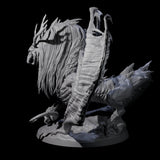 Dread Wendigo Dragon Miniature for Dungeons and Dragons, Pathfinder or other TTRPGs