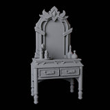 Dressing Table Miniature for Dungeons and Dragons, Pathfinder or other TTRPGs