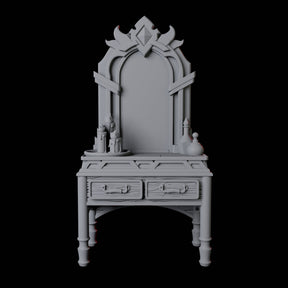 Dressing Table Miniature for Dungeons and Dragons, Pathfinder or other TTRPGs