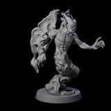 Drifting Shadowdemon A Miniature for Dungeons and Dragons, Pathfinder or other TTRPGs