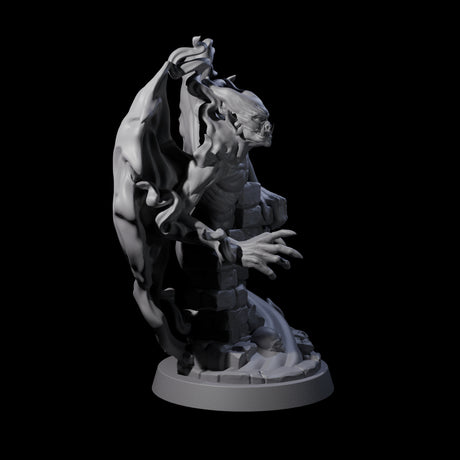 Drifting Shadowdemon C Miniature for Dungeons and Dragons, Pathfinder or other TTRPGs