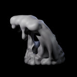 Dripping Ochre Jelly Miniature for Dungeons and Dragons, Pathfinder or other TTRPGs