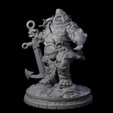 Dripping Sharkin B Miniature for Dungeons and Dragons, Pathfinder or other TTRPGs