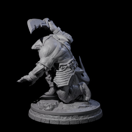 Dripping Sharkin C Miniature for Dungeons and Dragons, Pathfinder or other TTRPGs