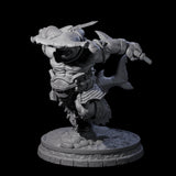 Dripping Sharkin D Miniature for Dungeons and Dragons, Pathfinder or other TTRPGs