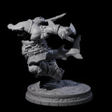 Dripping Sharkin D Miniature for Dungeons and Dragons, Pathfinder or other TTRPGs