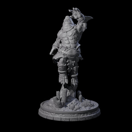 Dripping Sharkin F Miniature for Dungeons and Dragons, Pathfinder or other TTRPGs