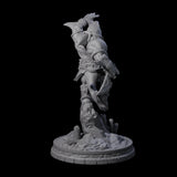 Dripping Sharkin F Miniature for Dungeons and Dragons, Pathfinder or other TTRPGs