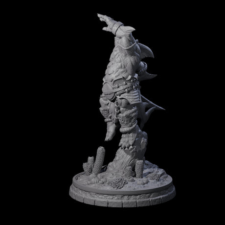 Dripping Sharkin F Miniature for Dungeons and Dragons, Pathfinder or other TTRPGs