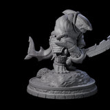 Dripping Sharkin G Miniature for Dungeons and Dragons, Pathfinder or other TTRPGs