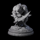 Dripping Sharkin G Miniature for Dungeons and Dragons, Pathfinder or other TTRPGs