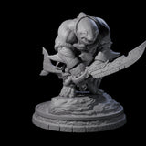 Dripping Sharkin G Miniature for Dungeons and Dragons, Pathfinder or other TTRPGs