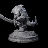 Dripping Sharkin G Miniature for Dungeons and Dragons, Pathfinder or other TTRPGs