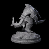 Dripping Sharkin H Miniature for Dungeons and Dragons, Pathfinder or other TTRPGs
